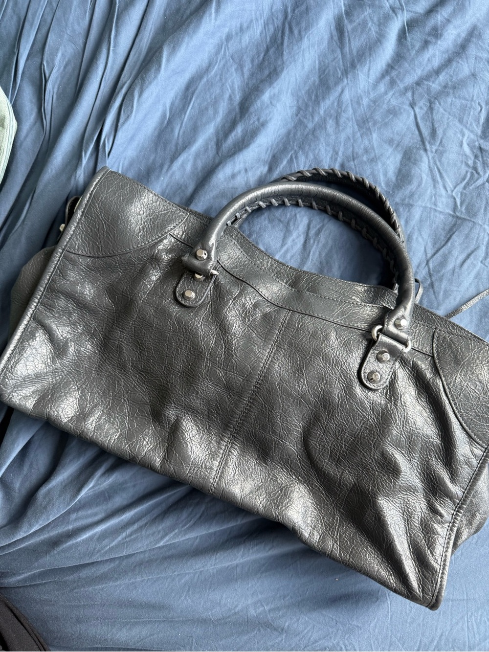 Balenciaga Le City Bag Medium Grey - Picture 5 of 12